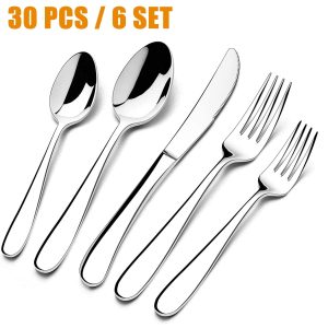 Coffret Couverts 30 Pièces Inox